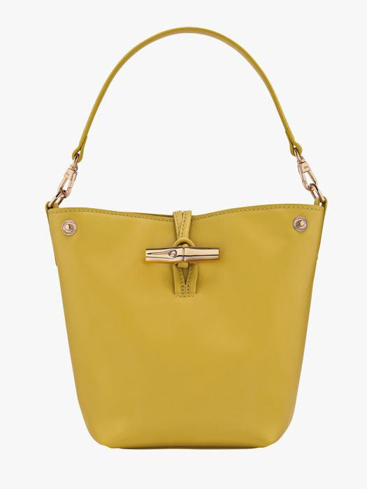 Longchamp Le roseau sleek Cross bodytas Bruin